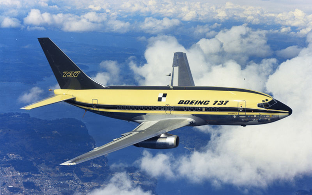 The prototype Boeing 737 (Boeing)